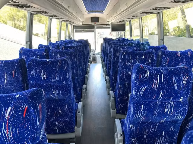 beloit charter bus interior